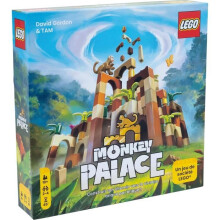 Lego Palacio de Monos - Asmodee - ¡Construye Tu Camino hacia la Victoria Ladrillo a Ladrillo! - 10 años y + - 2 a 4 Jugadores - 45 mn