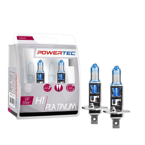 HALOGEN BULBS H1 PLATINUM FOR