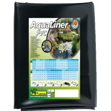 Ubbink Lona para estanque de jardín / estanque en PVC 6 * 7 metros Negro 401398