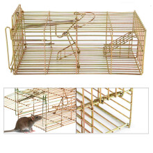 Marksman METAL MOUSE RAT AND SQUIRREL CAGE TRAP LIVE CATCH HUMANE NO POISON VERMIN RODENT