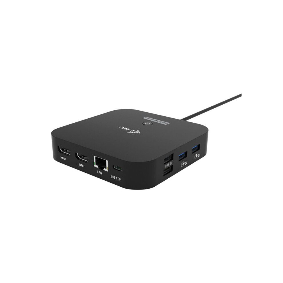 i-tec Dual HDMI (USB-C, 10 Ports), Dockingstation + USB Hub, Schwarz - Bild 6