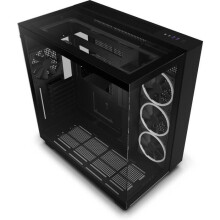 Keskikokoiset kotelo - NZXT - CM-H91EB-01 - H9 Elite - Karkaistu lasi - Optimaalinen ilmanvaihto - Musta