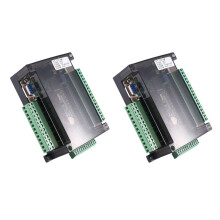 2X FX3U-24MR PLC Carte de Contrôle Industrielle 14 Entrées 10 Sorties 6AD 2DA avec Communication 485 et RTC(A)