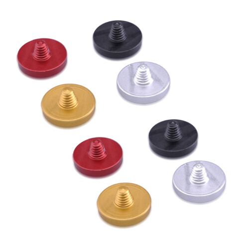 8PCS 10 mm Diameter Concave Metal Soft Shutter Release Button for  M Rangefinder Camera for  X100 100S X20