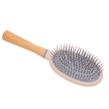 Wooden Paddle Brush for Thick, Curly, Long & Short Hair, Detangling & Massage