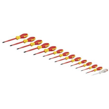 Set de chaves de fenda mistas VDE Bosch Professional (com testador de fase unipolar – 14 peças, em uma L-BOXX)