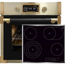 Kaiser EH 6427 AD+KCT 6715 F, Quattro incasso retro 73L 60 cm+ Piastra di cottura elettrica, 60 cm