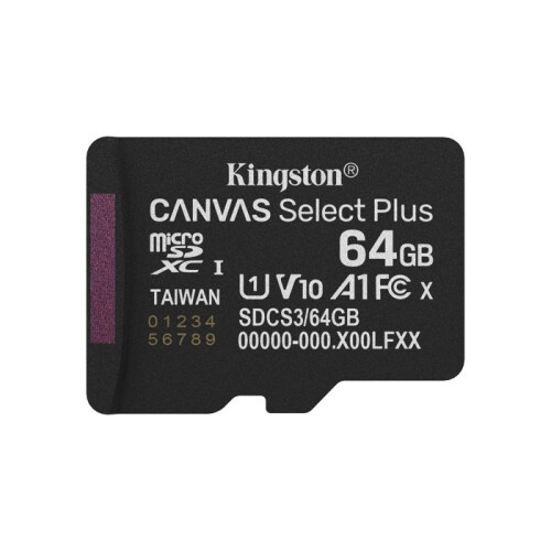 Kingston KINGSTON 64GB micSDXC Canvas S