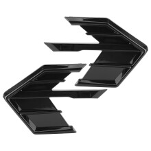 Protégez la carrosserie de votre voiture avec ce becquet d'aile latéral, autocollant d'aération à forme dynamique 3D compatible avec tous les