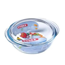 Casserole - PYREX - 1450096 - Round - Made of borosilicate glass - 2.1 liters