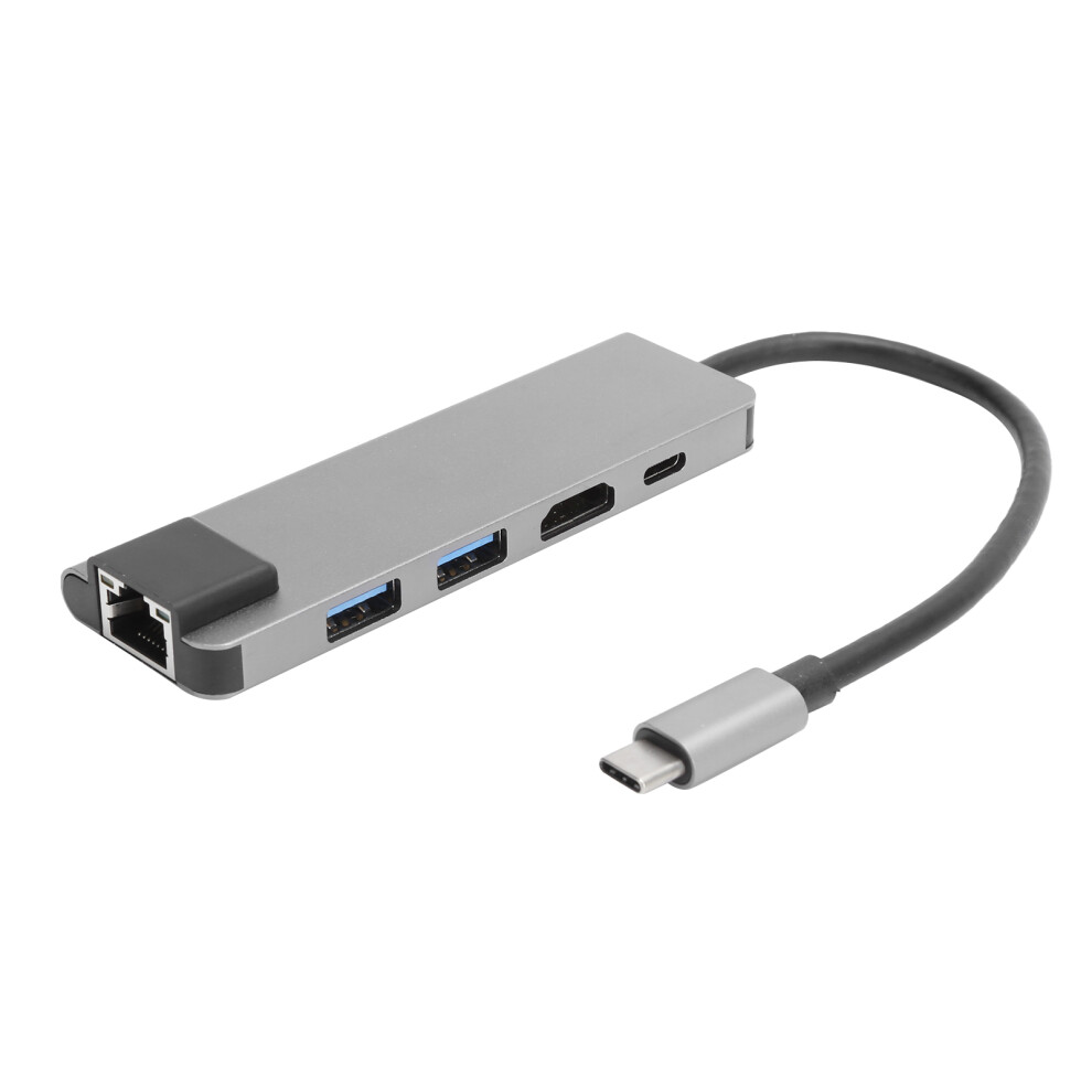 Portable Usb C Hub, Heat Dissipation For Safe Operation, Fast Transmission With Lightning Speeds, Broad Compatible For Seamless Device Integration, 9365509898185
