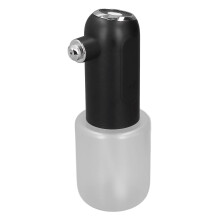 430ml Electric Foaming Shampoo Dispenser - 1200mAh Battery, Black