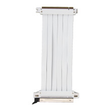 PCIe 3.0 x16 Riser-Kabel 40cm Weiß Flexibel
