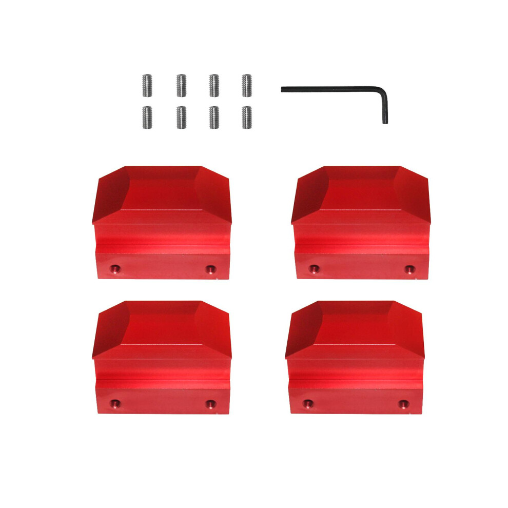 4Pcs Jack Lift Pad Durable Premium For Chevrolet Camaro The 6Th Ge Red 6901423307186