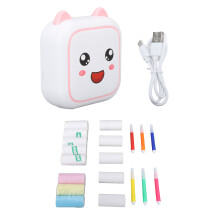 Portable Inkless Printer With Multi Functional Capabilities Wireless Thermal Mini Printer For Journaling Scrapbooking Notes And QR Code Generation In