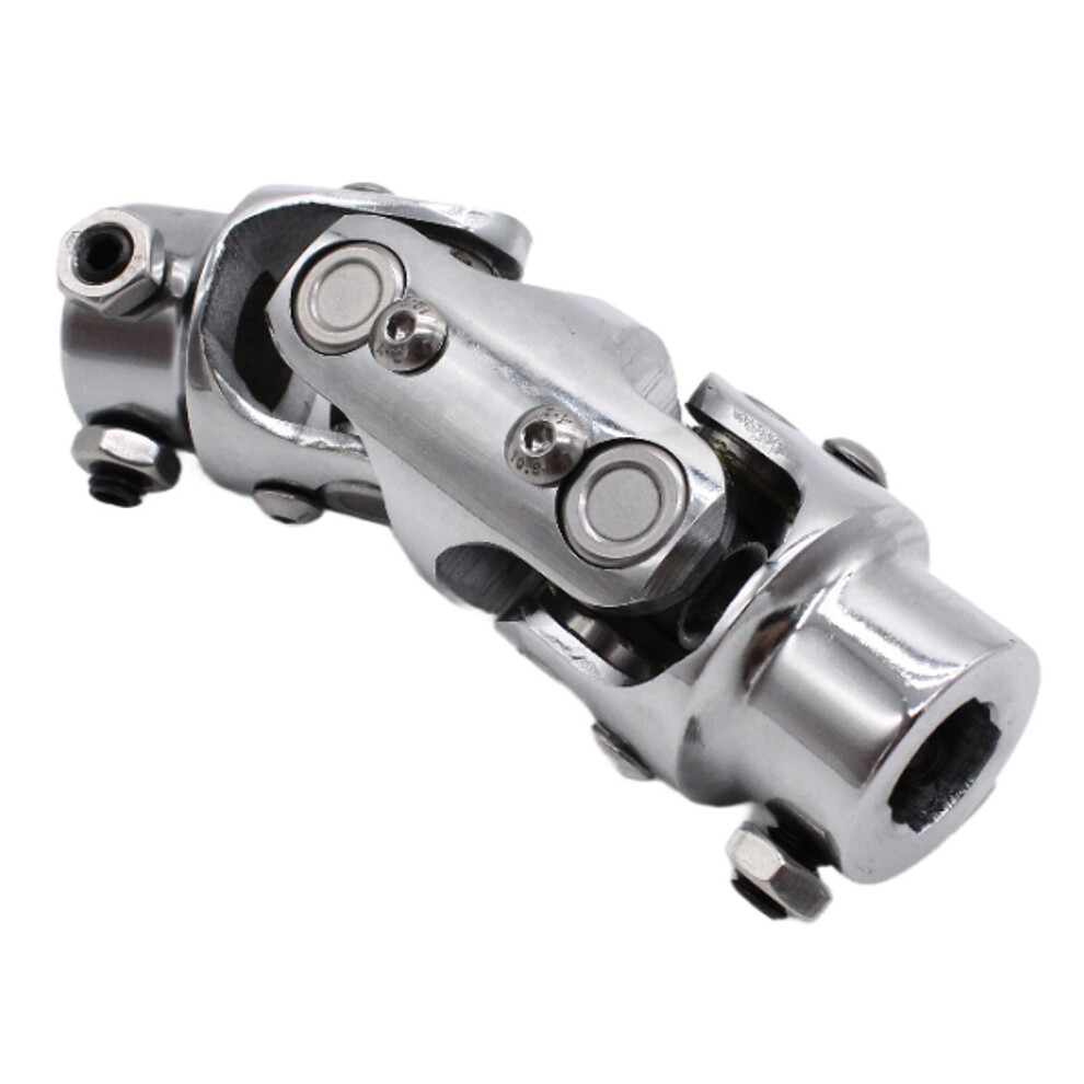 3/4" X 3/4" Double Steering Universal U Joint Shaft Coupler Profession 6901423210158
