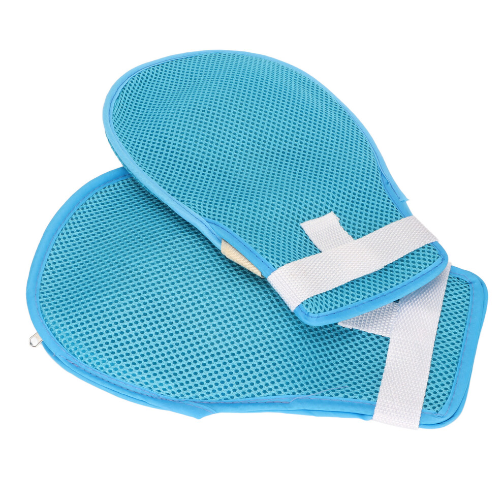 Hand Fixed Restraint Glove Two Pack Soft Breathable Mesh for Elderly Patients