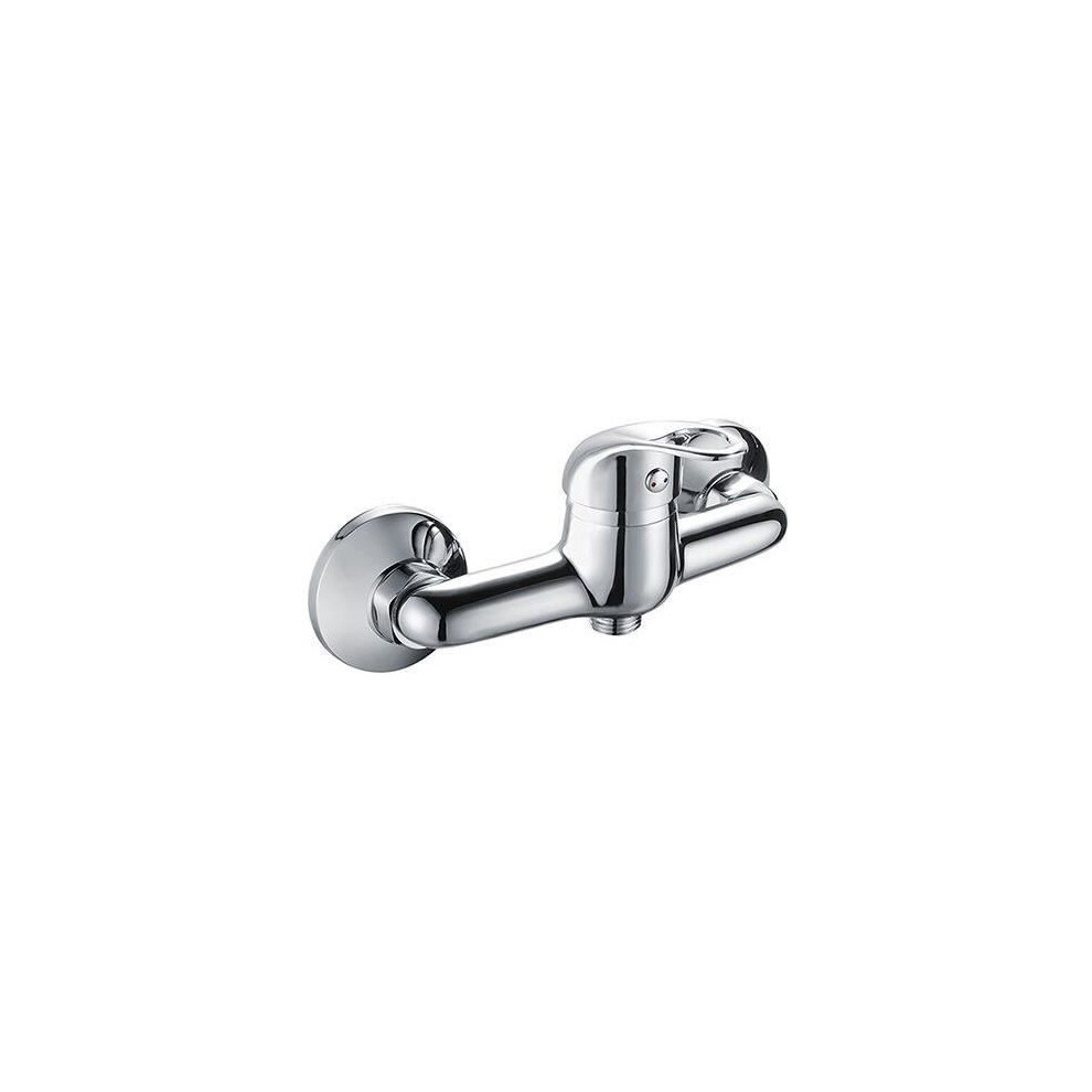 Shower Mixer - Edouard Rousseau - Jocker - Sleek Design - Slim Metal Handle - Ceramic Cartridge Ã 35 Mm - Chrome Plated 3047404052843