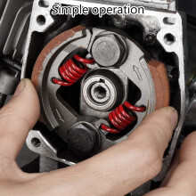 Professionele, zware koppelingsplaat met gladde composietvoering voor 2-takt 47cc/49cc miniquads, crossmotoren, pitbikes, pocketbikes, ATV's,