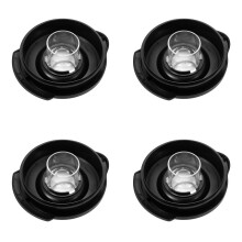 4X 6-Cup Glass Blender Lid Cover for Os-Ter Blender Jar 124461-000-000 Fit for Os-Ter Pro Blenders Lid Replacement Parts