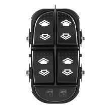 Suiteáil Éasca Lasc Fuinneoige Cumhachta Taobh an Tiománaí Comhoiriúnach le Ford Focus Ábhar Marthanach Friotaíocht Chreathadh Friotach