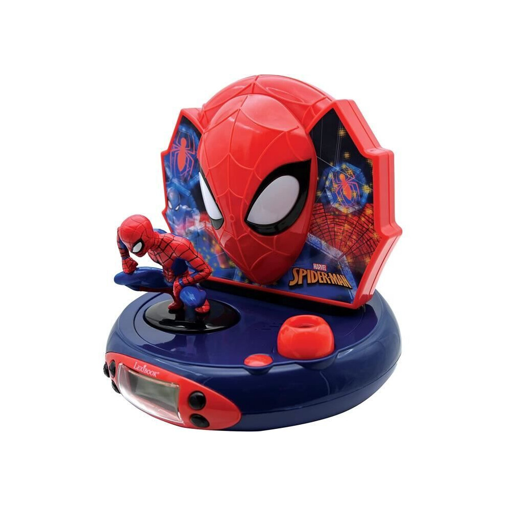Rp500sp Spider-Man Projector Radio Alarm Clock Lexibook