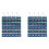 2X 30 Numbered Pockets Chart Cell Phone Organizer Hanging Storage Bag for Classroom Calculator Mobile Phone Holders 1