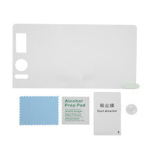 Protector de pantalla universal de vidrio templado para navegador de coche, antirreflejos, transparente, con instalación por adsorción táctil