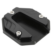 Bike Kickstand Support Plate Pad Black Tough Side Stand Accessory