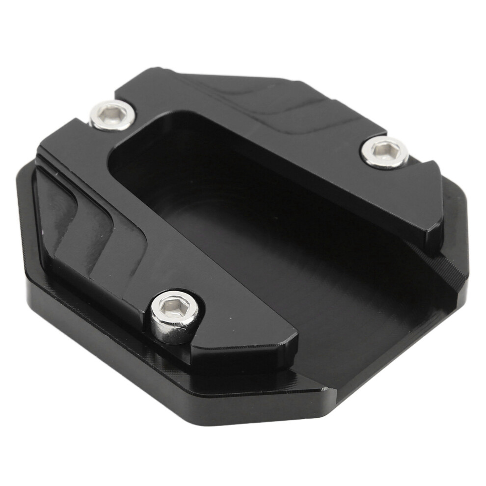 Bike Kickstand Support Plate Pad Tough Side Stand Accessory Black 7891373122412