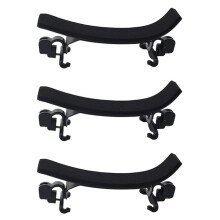 3X Viool Schoudersteun Verstelbare Bon Stijl Viool Ondersteuning Houder voor 3/4 4/4 Viool Muziekinstrument Onderdelen Accessorie: