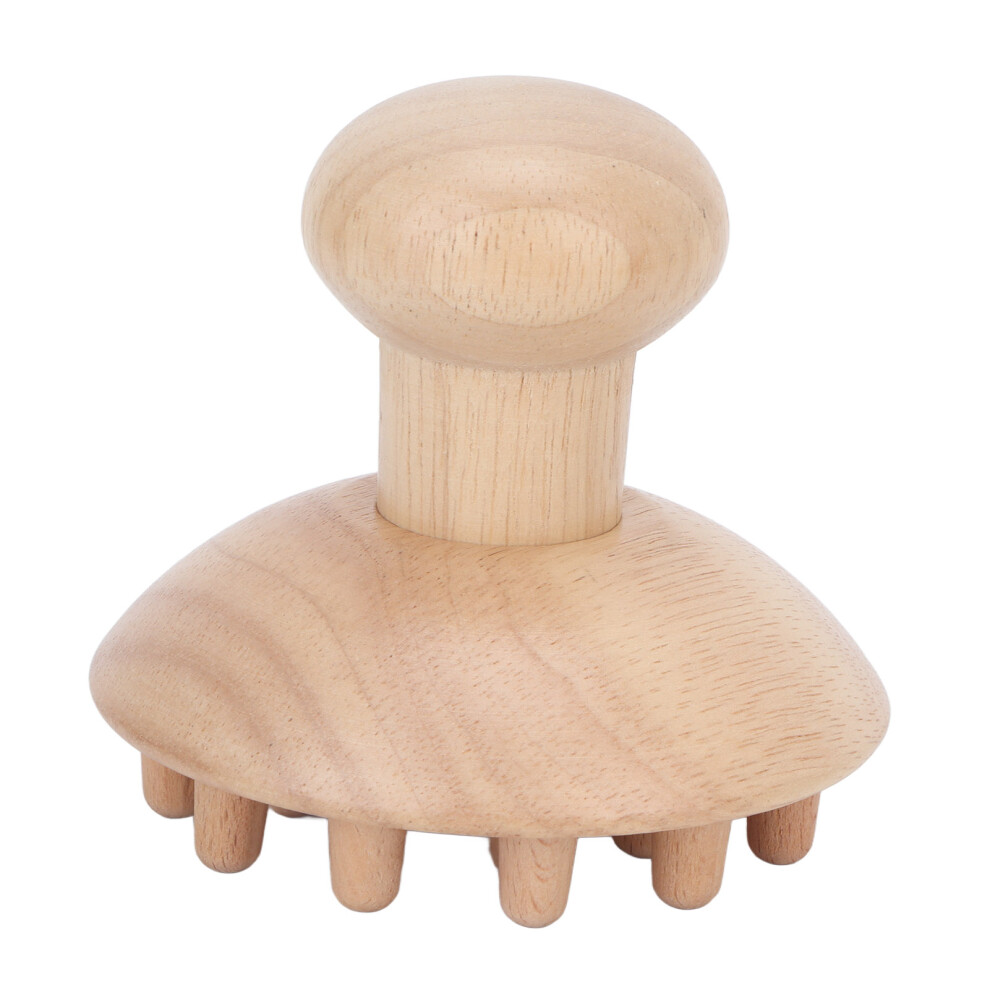 Wooden Mushroom Shape Massager for Full Body Use, Manual Massage Tool for Deeper Form Massage & Relief Muscle Tension For Halloween Parties
