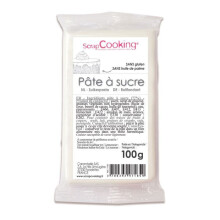 Pasta de açúcar branca - 100 g