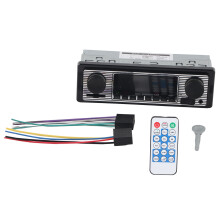 Autoradio FM Bluetooth con ingresso USB, lettore di schede SD, connessione audio AUX, telecomando, diverse modalità di equalizzazione,