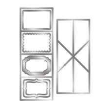 Carbon Steel Mini Slimline Envelope Dies, Scrapbooking Die Cutting Tools For DIY Paper Crafts Embossing And Gift Making
