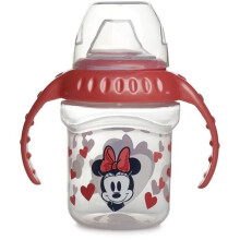 Becher mit Griff - THERMOBABY - Trinkbecher 250 ml - Silikon-Nase - Auslaufsicher - Minnie