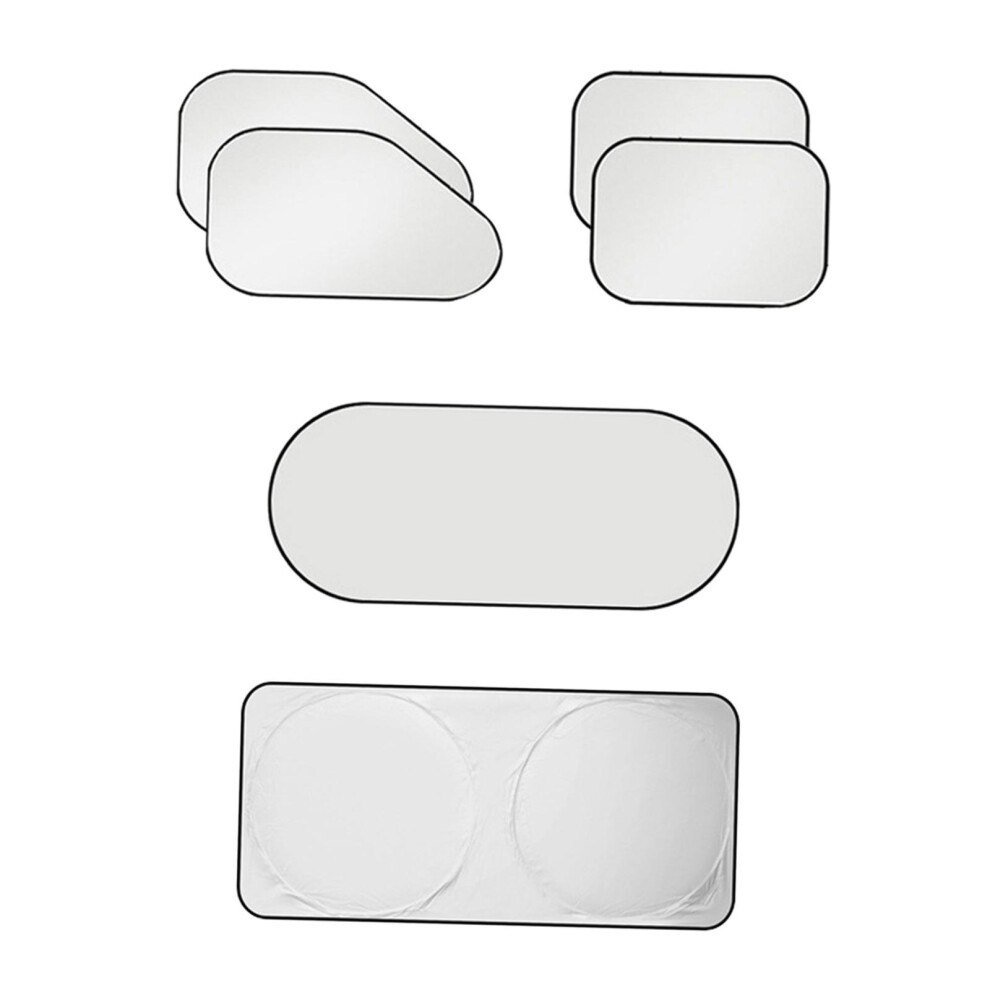 6Pcs Car Window Shades Privacy Shade Blackout Camping Travel Sun Cover 6901423341180