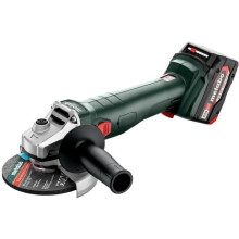 Akku-Winkelschleifer - METABO - W 18 L 9-125 - 18 V - MetaBOX 165 L