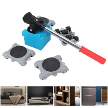 Furniture Slides Kit with 360 Rotating Wheels for Easy Lifting 8 Piece