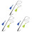 3Ensembles Flirt Poles Pour Multi-Couleurs Bâtons D’exercice 3