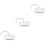 3Pièces Ventilation Plastique Pour Camping-Car 12V 5