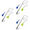 3Ensembles Flirt Poles Pour Multi-Couleurs Bâtons D’exercice 7