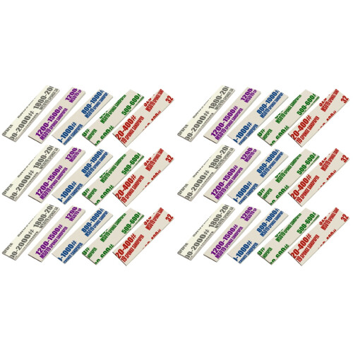 100Pièces Tampons Ponçage Hobby Pour Modèles Plastique Multicolores 2