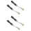4Pièces Outils Couture Argent Rouleaux Dentés Pour Point De Croix 5