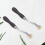 4Pièces Outils Couture Argent Rouleaux Dentés Pour Point De Croix 11