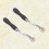 4Pièces Outils Couture Argent Rouleaux Dentés Pour Point De Croix 9