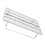 2Pièces Support Barbecue Extérieur Acier Inoxydable Argent Pliable 1