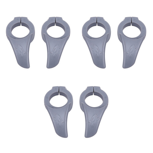3Paires Repose-Mains Guidon Route Gris Résistant 2
