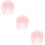 3Pièces Chapeaux - Rose Avec Nœud Pour Bébé 9