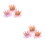 6Pièces Pinces Assorties Festives 7